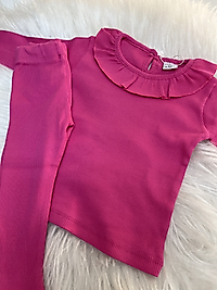 İkili Fuşya Fitilli Takım